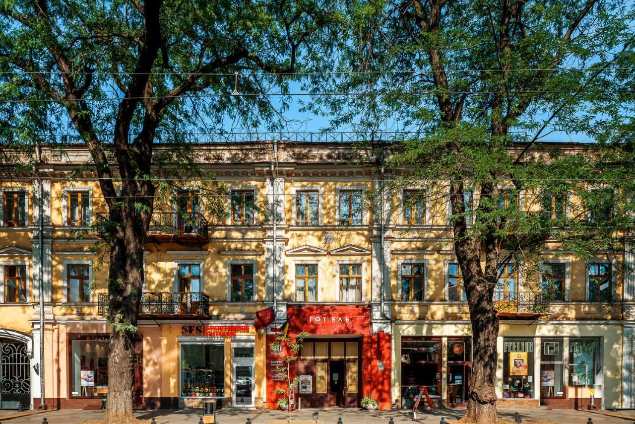 Tsentralnaya Hotel Odessa Exterior foto